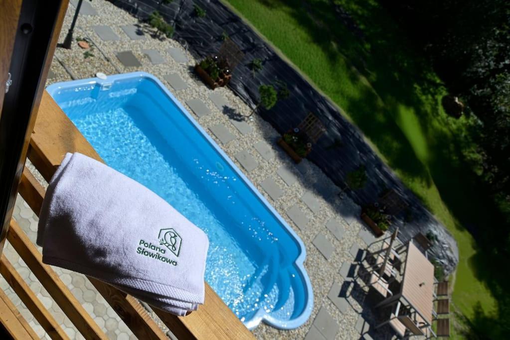 Polana Slowikowa 5 Star- Domek W Gorach Z Jacuzzi, Sauna,Basen,Ogrod Z Lasem, Kominek I Narty Stroza  Buitenkant foto