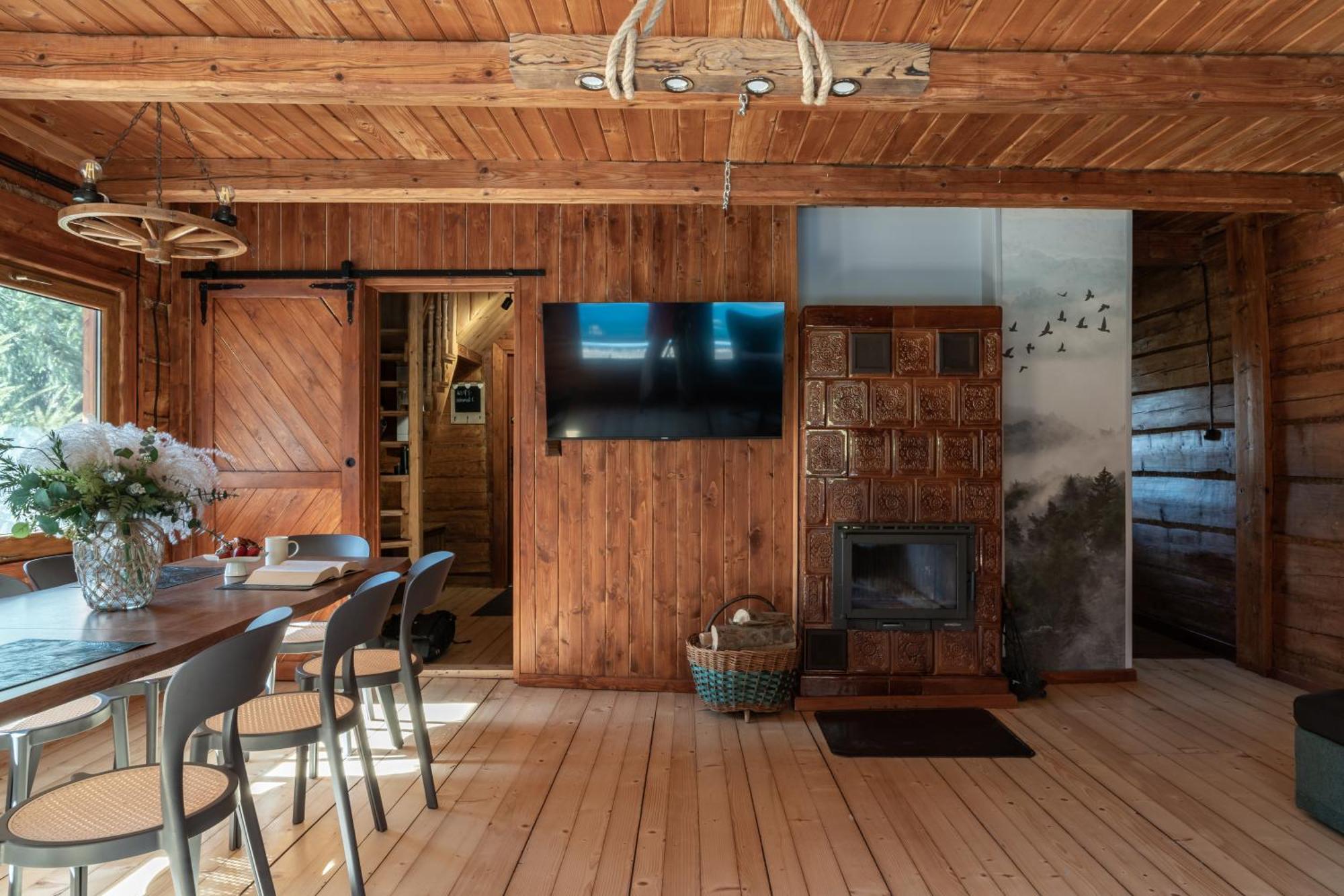 Polana Slowikowa 5 Star- Domek W Gorach Z Jacuzzi, Sauna,Basen,Ogrod Z Lasem, Kominek I Narty Stroza  Buitenkant foto