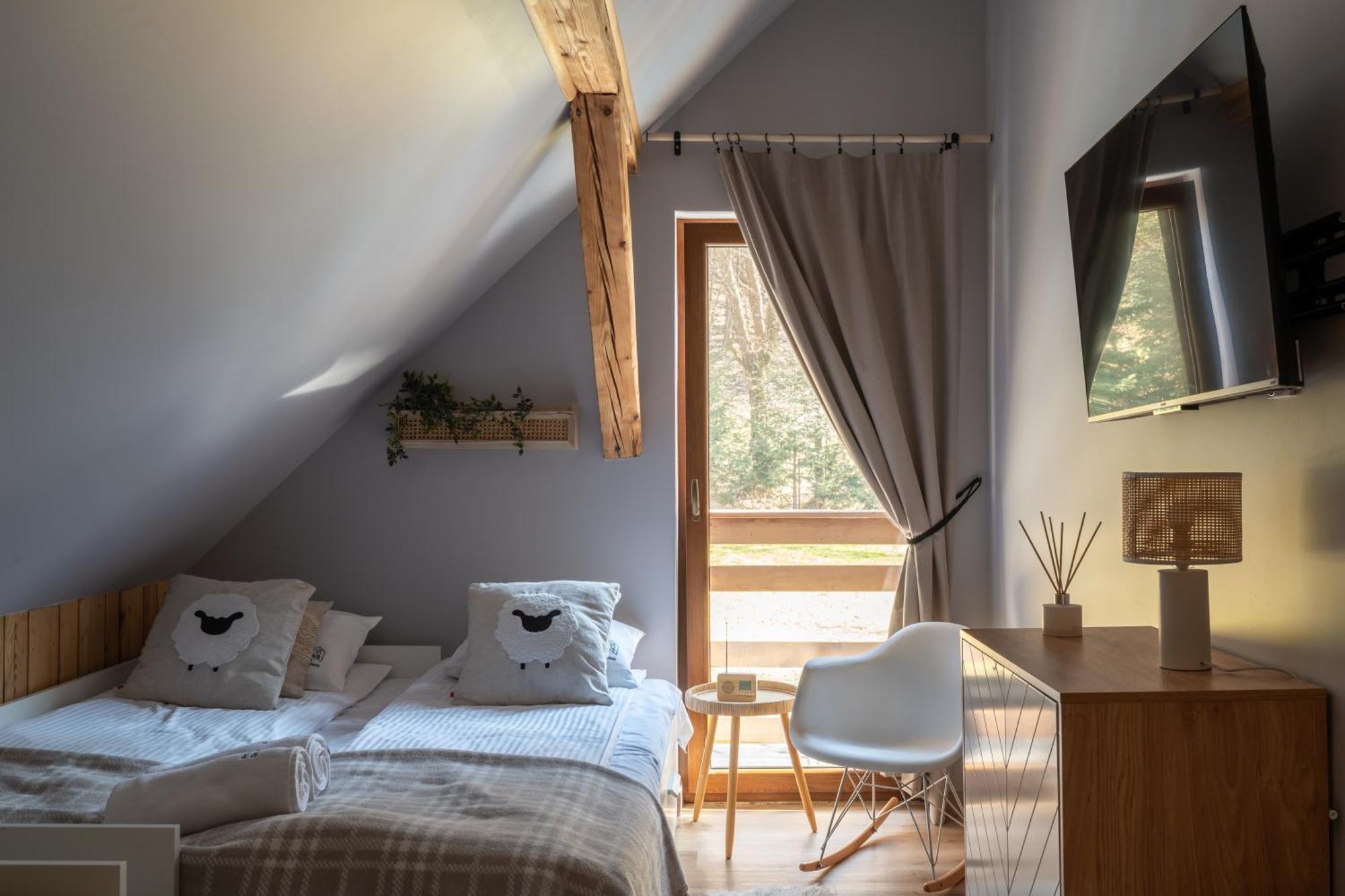 Polana Slowikowa 5 Star- Domek W Gorach Z Jacuzzi, Sauna,Basen,Ogrod Z Lasem, Kominek I Narty Stroza  Buitenkant foto